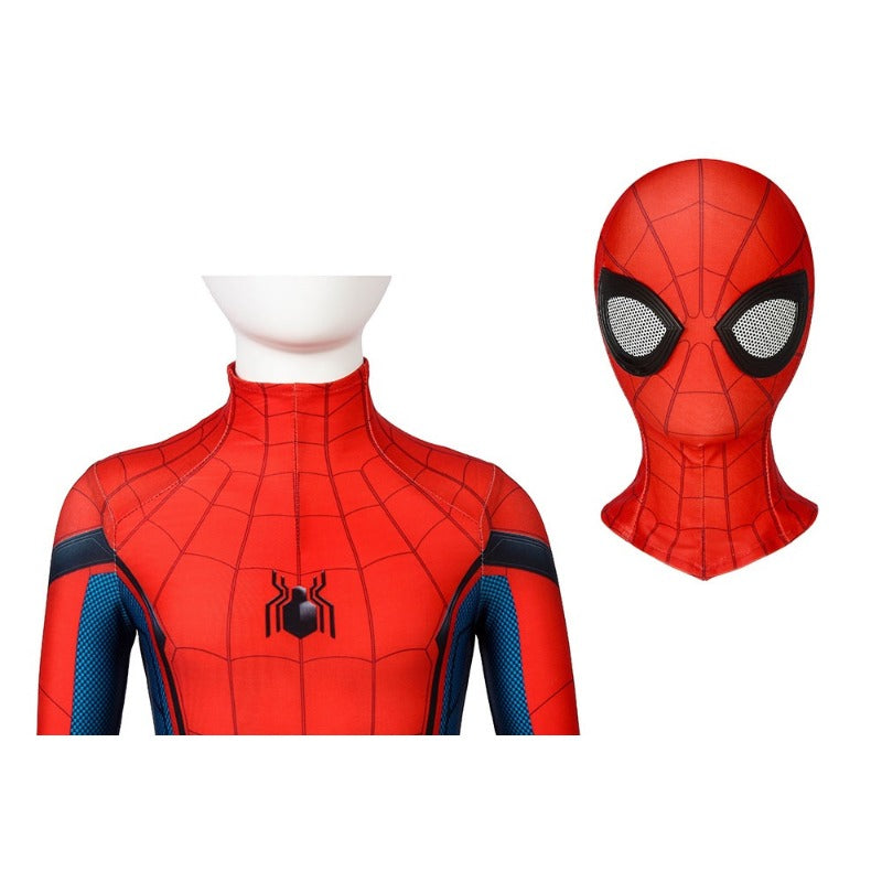 Spider-Man Homecoming Kids Jumpsuit - Halloween Cosplay Costume by Halloweez