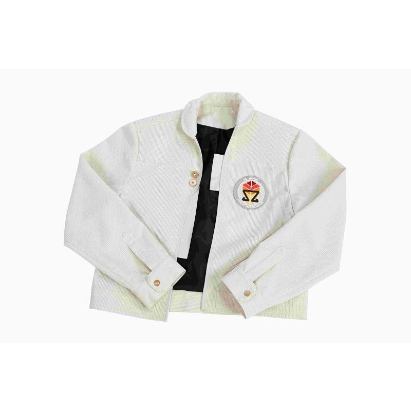 Chaqueta blanca de esqueleto de Star Wars para Halloween: traje de cosplay de Halloween de primera calidad