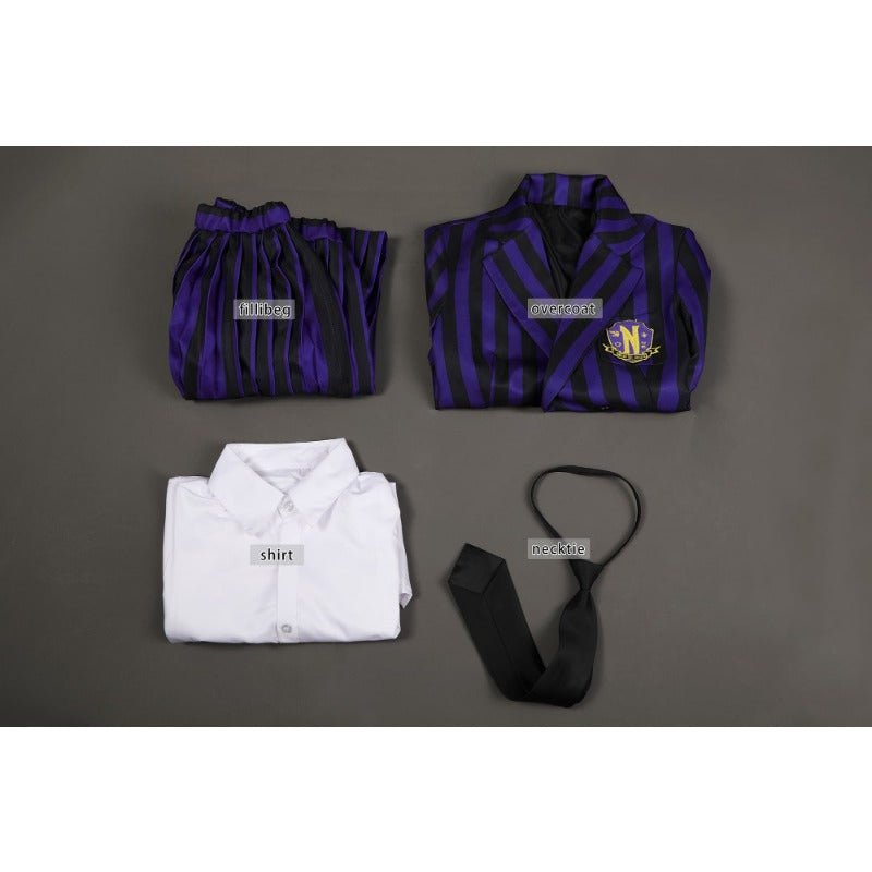 Halloweez Nevermore Academy Uniform Enid Sinclair Cosplay Costume