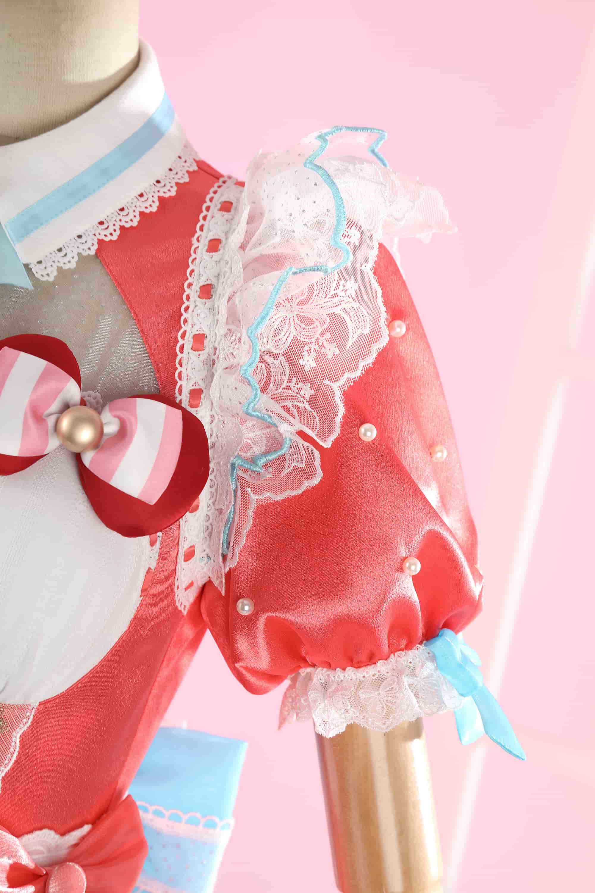 Naraka: Bladepoint Hutao x Sanrio Hello Kitty Crossover Cosplay Costume - Cute and Stylish - Halloweez