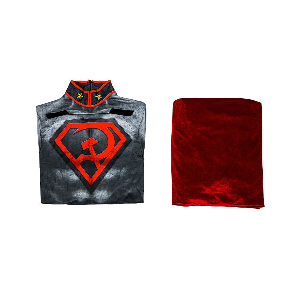 Halloweez Superman Red Son Cosplay Costume Full Set