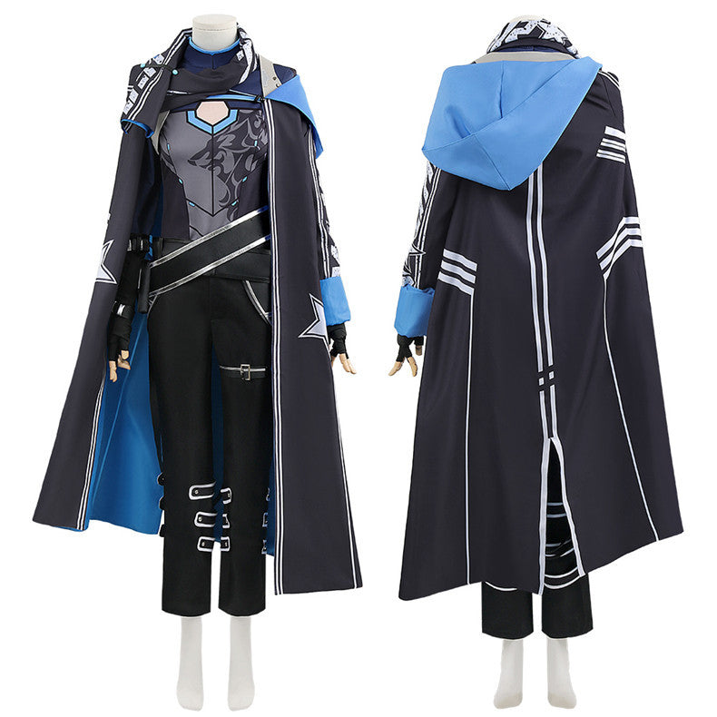 Rainbow Club vtuber Aisia Clone Anniversary 2D Anime Costume Set - Perfect for Cosplay Enthusiasts - Halloweez