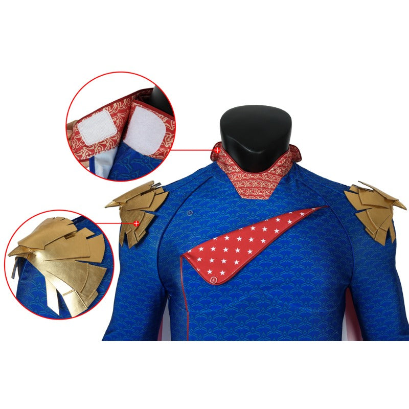 Traje de cosplay de Homelander de Halloween: conjunto de disfraz de John de la temporada 1 para niños
