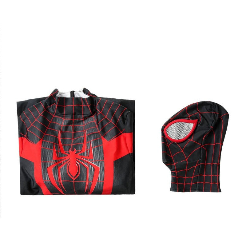 Halloweez Miles Morales Spider-Man 3D Spandex Cosplay Suit