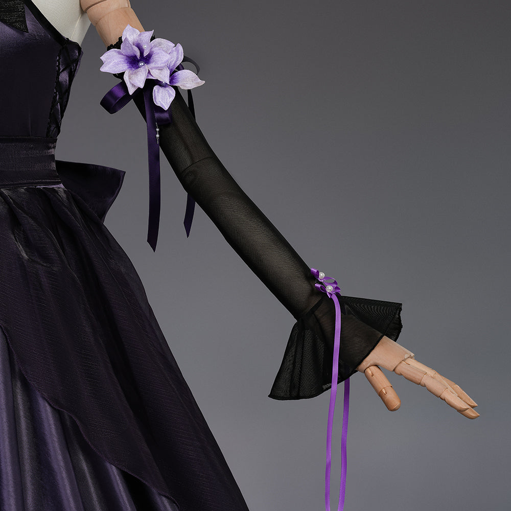 Official Dragon Raja: Cassel's Gate Yamashita Erii (Tsukuyomi) Cosplay Costume Full Set for Women - Halloweez