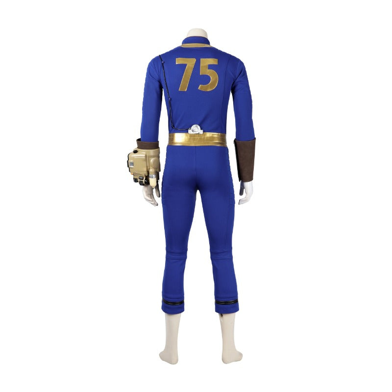 Halloweez Vault 75 Cosplay Jumpsuit with Armor for Halloween - Halloweez