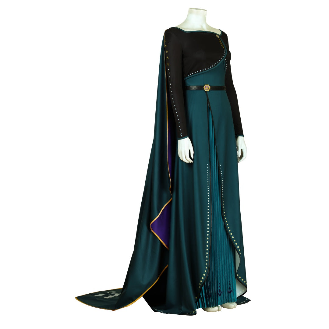 Frozen 2 Anna Coronation Princess Dress, Official Anna Cosplay Costume for Women Girls, Movie Character Outfit - Halloweez