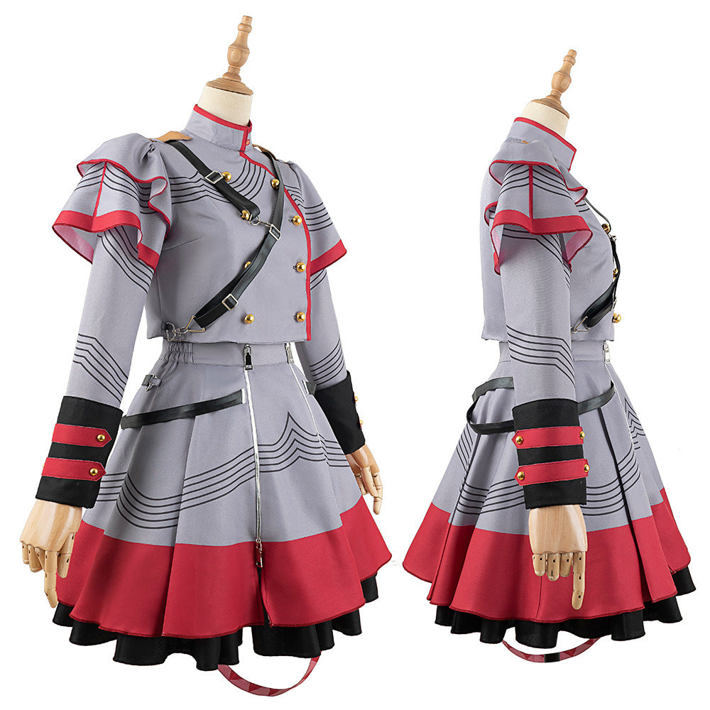 Virtual Vtuber Synthesizer V Teto Kasane Anime Costume Set - High Quality Cosplay Outfit - Halloweez