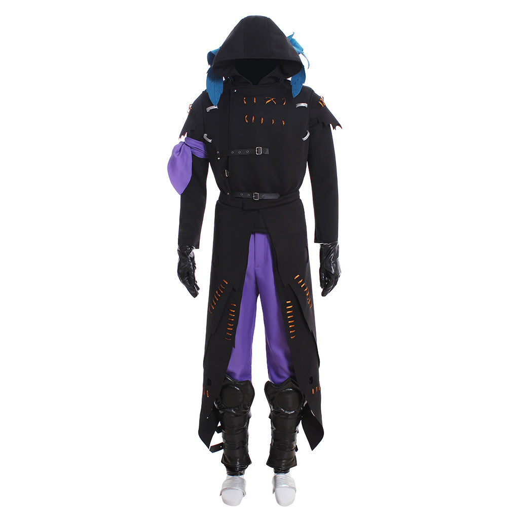 Halloweez Men's Raven Demon Cosplay Costume - Full Set Game Cosplay Outfit