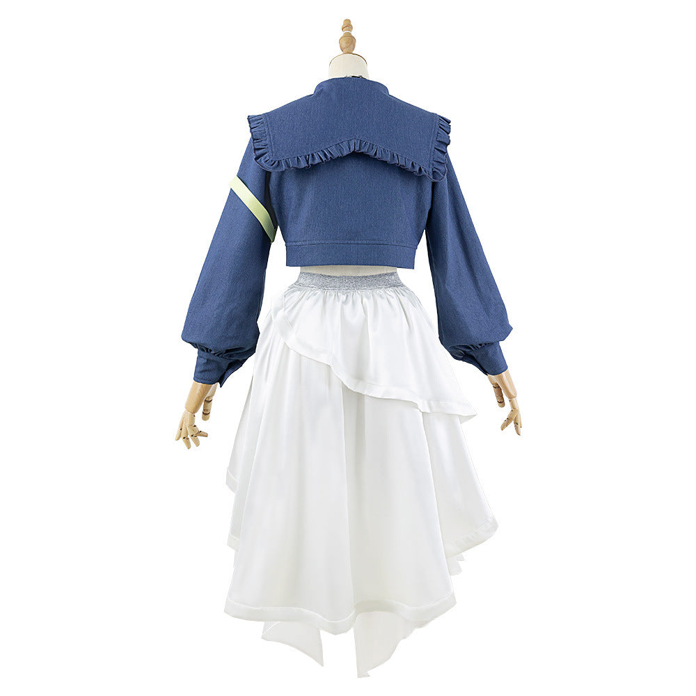 BanG Dream! mygo!!! Chihaya Anon Cosplay Costume Anime Denim Dress Set - Halloweez