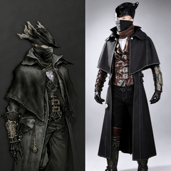 Bloodborne Gehrman The Hunter Cosplay Costume Custom‑Made for Halloween Comic‑Con Events