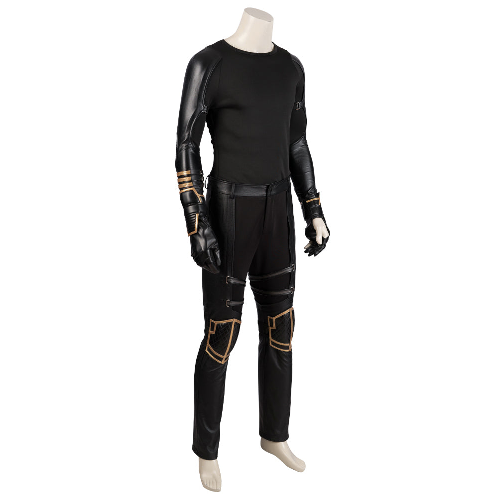 Avengers 4 Hawkeye Ronin Cosplay Costume, Samurai Style Warrior Outfit Full Set for Men - Halloweez