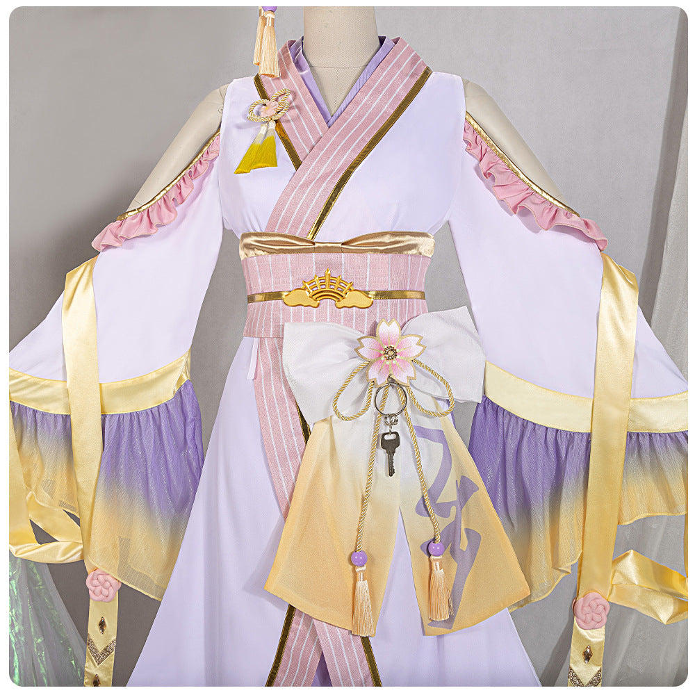 Uma Musume Grandpa Maruzensky 2D Cosplay Anime Game Women Kimono Set - Maruzensky - Halloweez
