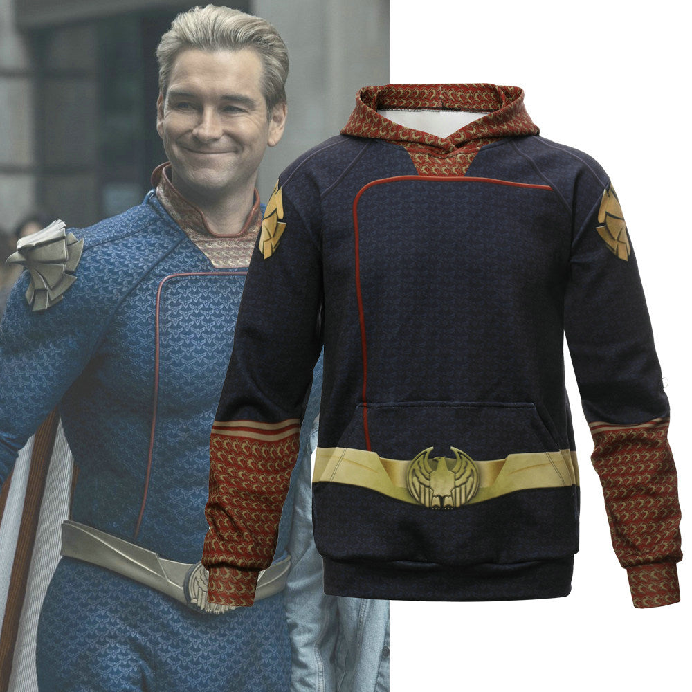 The Boys Cosplay Costume Homelander The Deep Starlight Hoodie for TV Show Fans - Halloweez