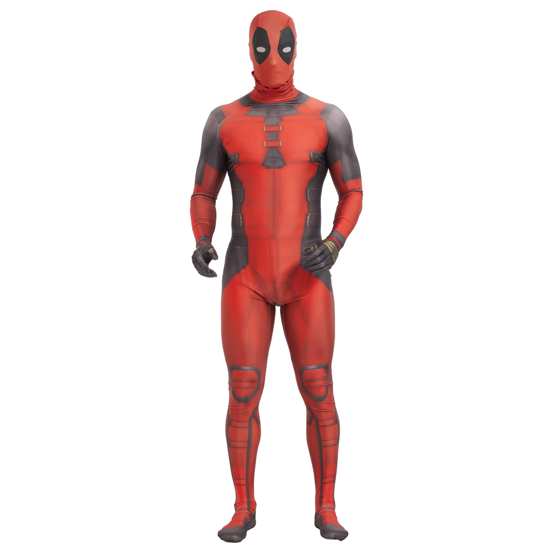 Deadpool and Wolverine Cosplay Costume Anime Tight Suit for Deadpool 3 Movie - Halloweez