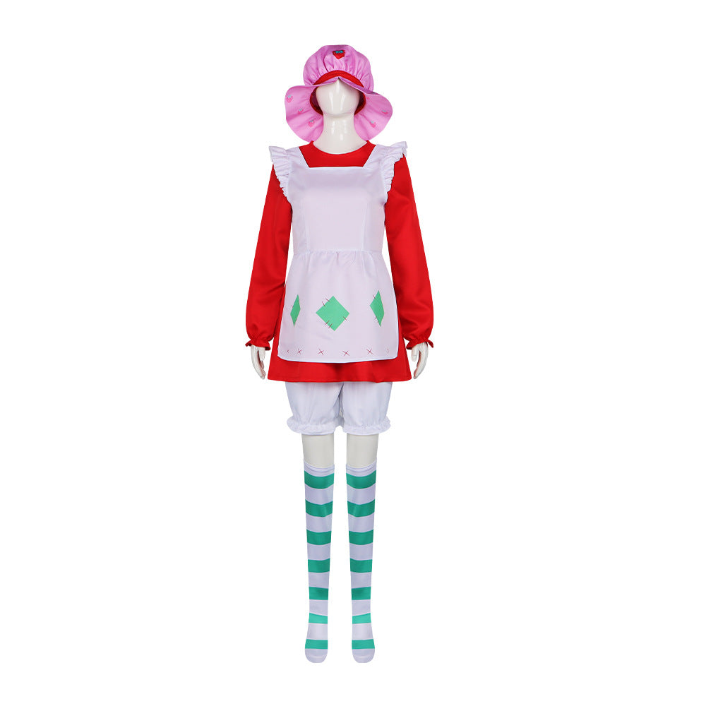 Strawberry Sweetheart Macina Anime Cosplay Costume for Anime Fans