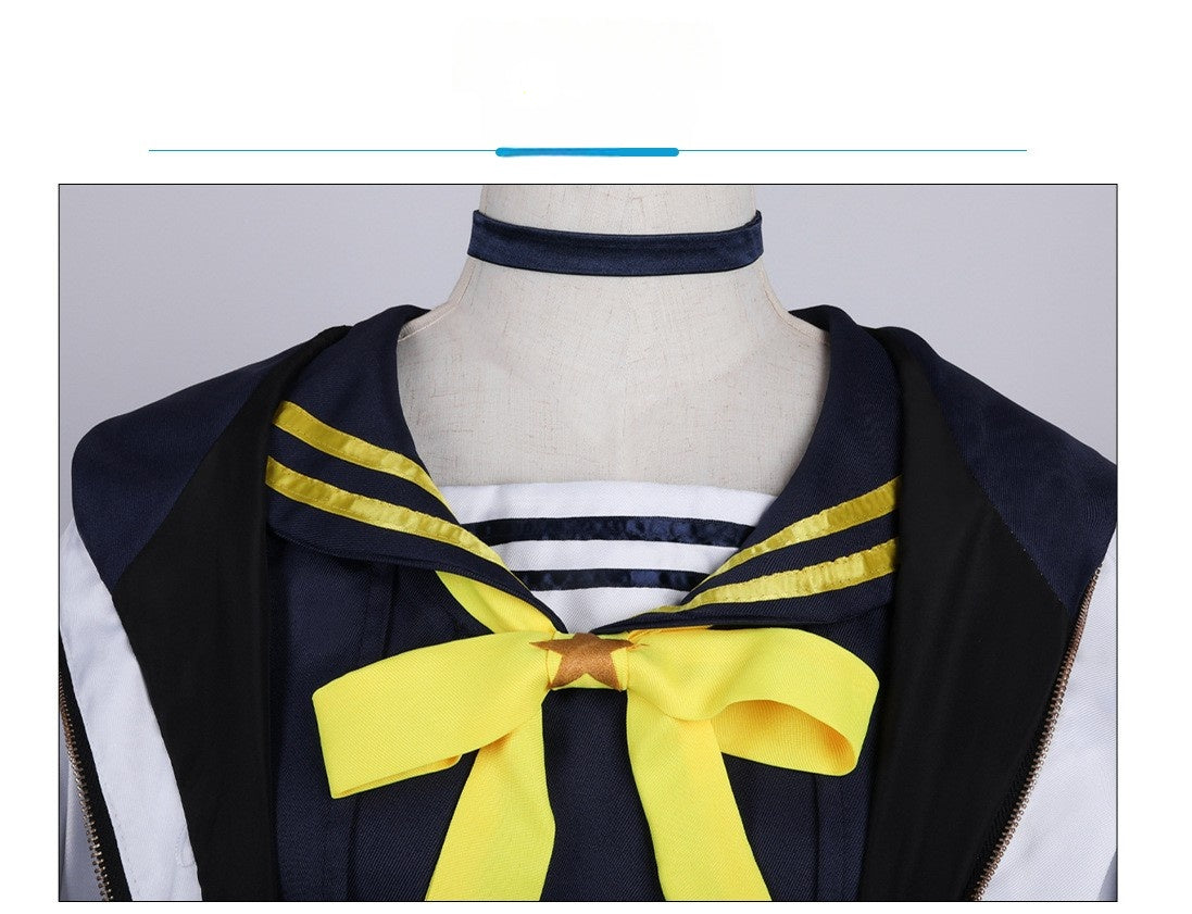 Hoshimachi Suisei Cosplay Costume for Women - Anime VTuber Hololive Star Street Comet Outfit - Halloweez