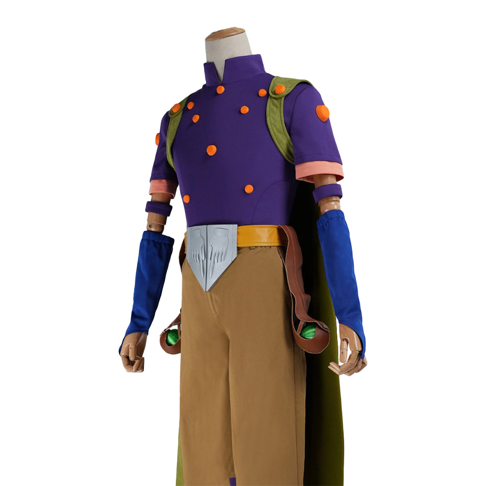 JoJo's Bizarre Adventure: Steel Ball Run Gyro Zeppeli Cosplay Costume Full Set Outfit - Halloweez