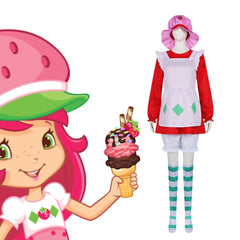 Strawberry Sweetheart Macina Anime Cosplay Costume for Anime Fans