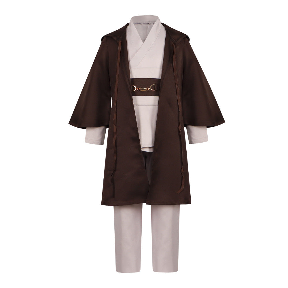Star Wars Jedi Obi-Wan Kenobi Anakin Skywalker Cosplay Costume Role-Playing Outfit - Halloweez