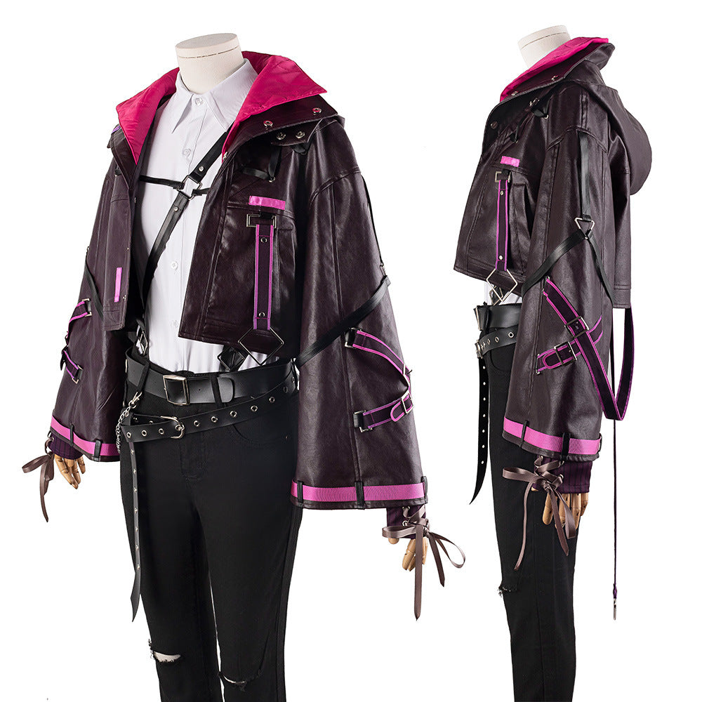 Sanrio KURODE Kuromi's "Knight" 2D Cosplay Anime Outfit for Men and Women - Kuromi Costume - Halloweez