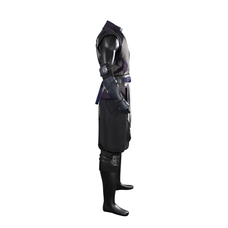 Halloweez Mortal Kombat Smoke Cosplay Costume with Mask - Full Set for Halloween & Parties