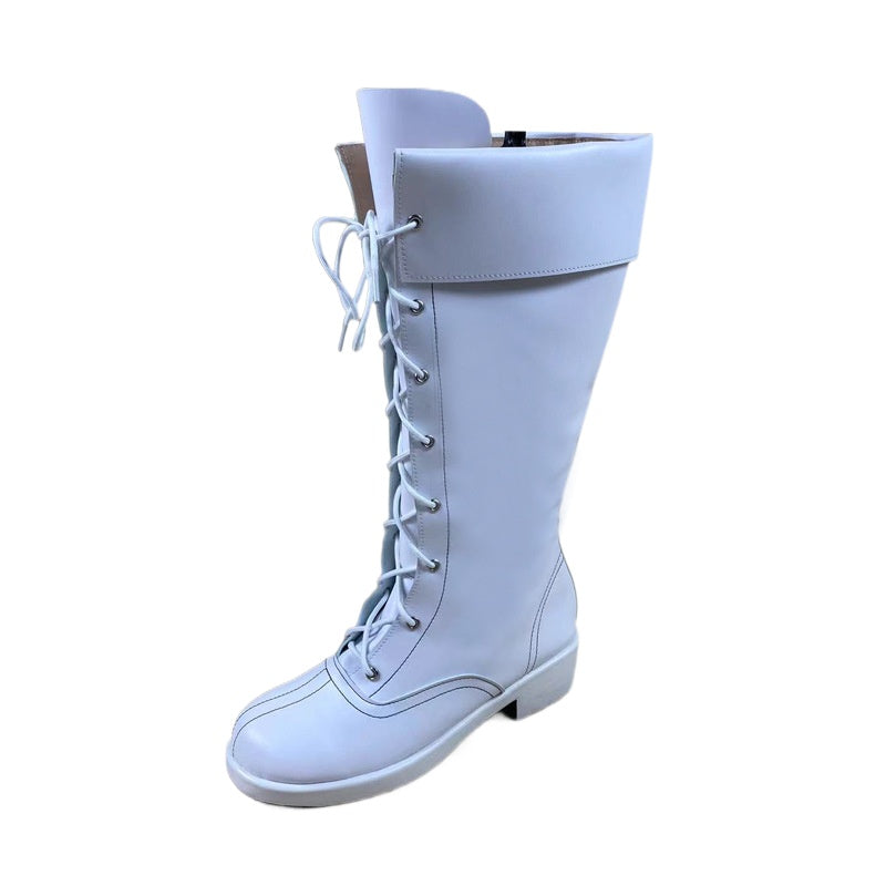 1783 Street Fighter Chun-Li Cosplay Shoes for Anime Conventions and Performances - Halloweez
