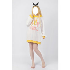 Halloweez Kurumi Hu Tao Cosplay Hoodie with Headband - Lycoris Recoil Inspired