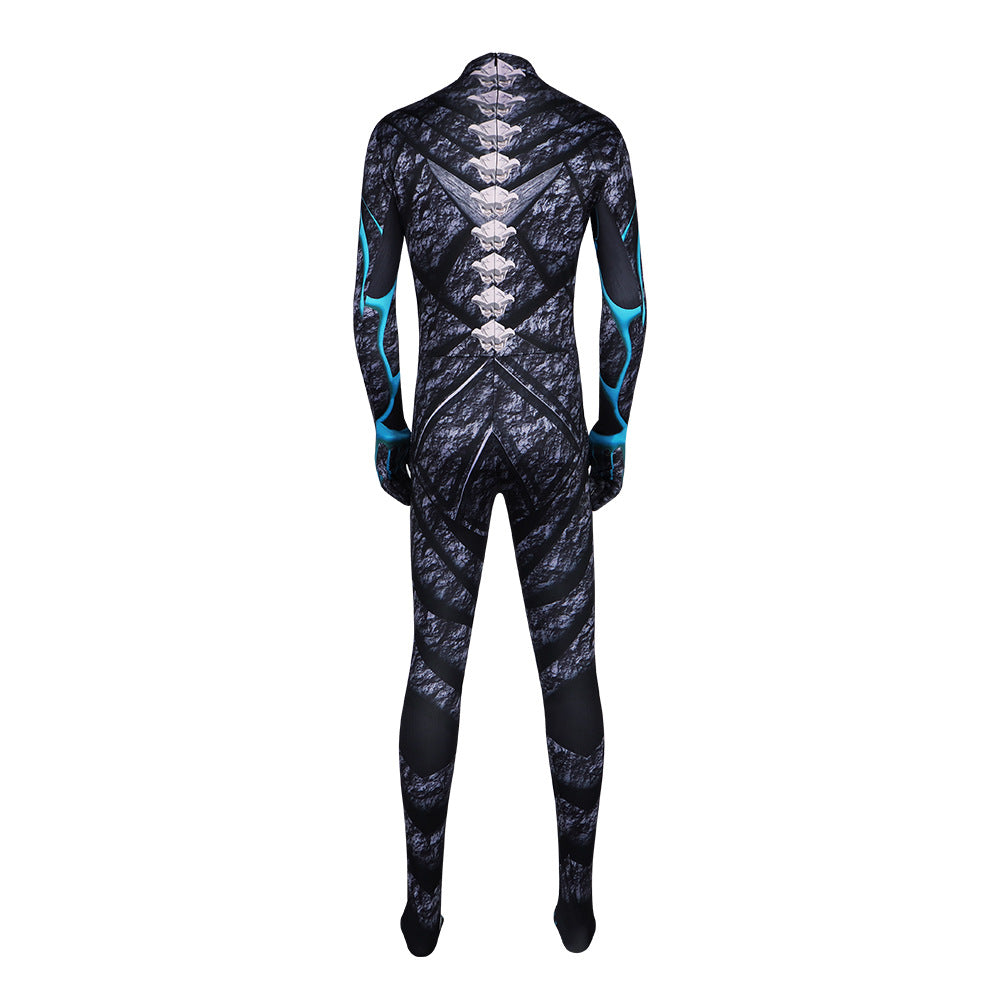 New Kaiju No. 8 Kafka Cosplay Costume Tight Bodysuit Battle Jumpsuit Halloween Cosplay Performance Outfit - Halloweez