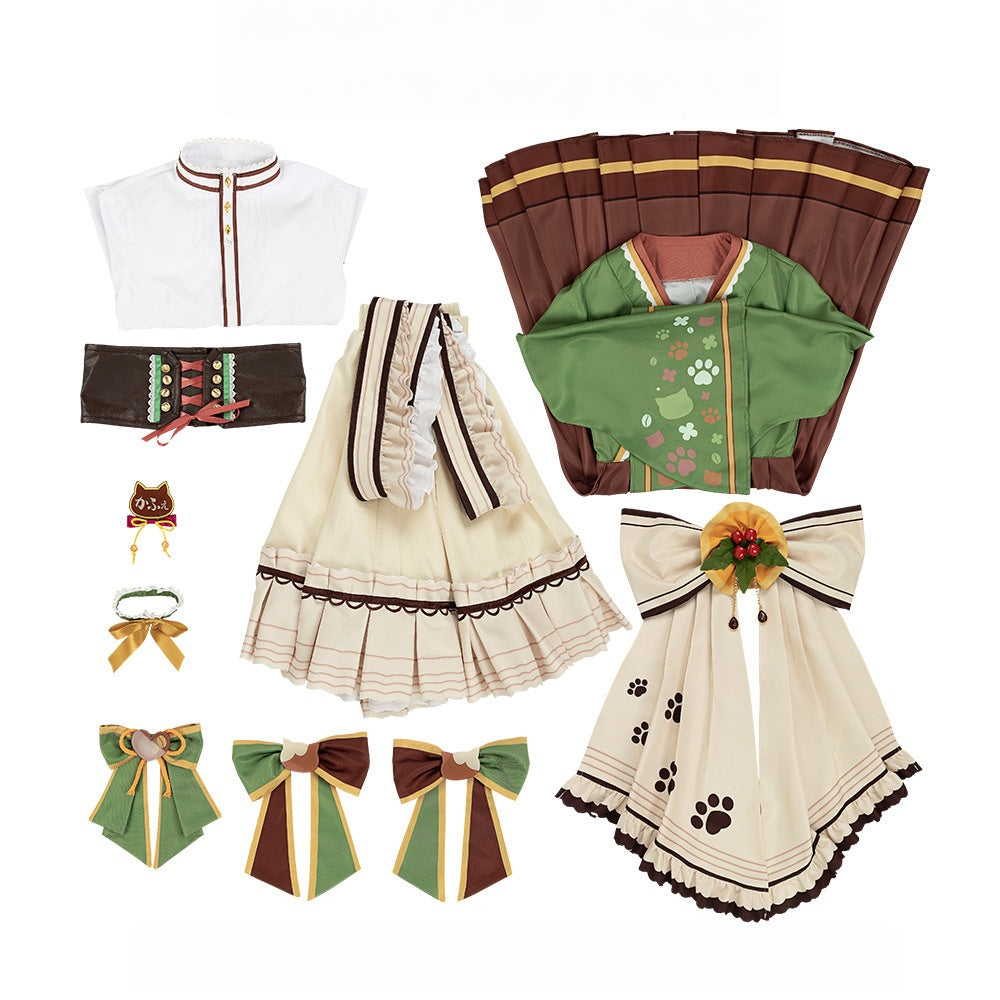 Manhattan Cafe Racing Outfit Anime Cosplay Dress for Uma Musume Pretty Derby Fans - Halloweez