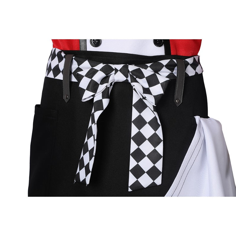 Halloweez Exclusive NRC Chef Riddle Rosehearts Cosplay Costume Set for Halloween