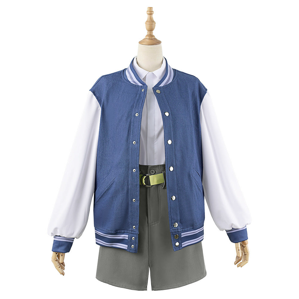 MyGO!!!! Cosplay Costume BanG Dream! Takamatsu Tomori Anime Girls Cowboy Baseball Suit Skirt - Halloweez