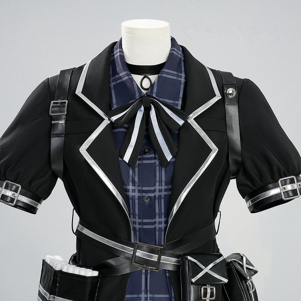 Mahou Shoujo Lyrical Nanoha: The Witch of the Holy Night - Yagami Hayate Full Set Cosplay Costume - Halloweez