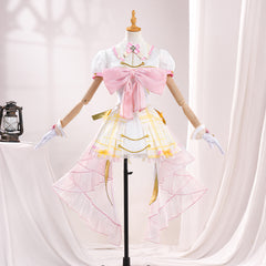 Virtual Idol Ace Taffy Semi-Upgraded Idol Outfit, Classic VTuber Character Performance Costume for Cosplay Party - Halloweez