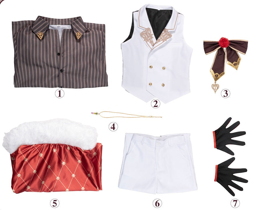 Nu: Carnival Eiden Cosplay Costume - Adult Anime Game Character Suit for Men and Women - Halloweez