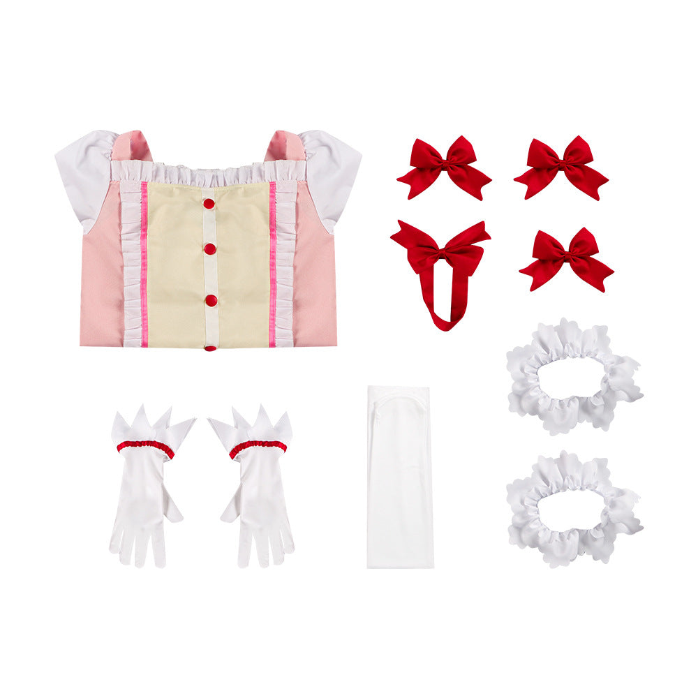 Magical Girl Madoka Cosplay Costume - Madoka Kaname & Homura Akemi Lolita Battle Dress for Halloween & Stage