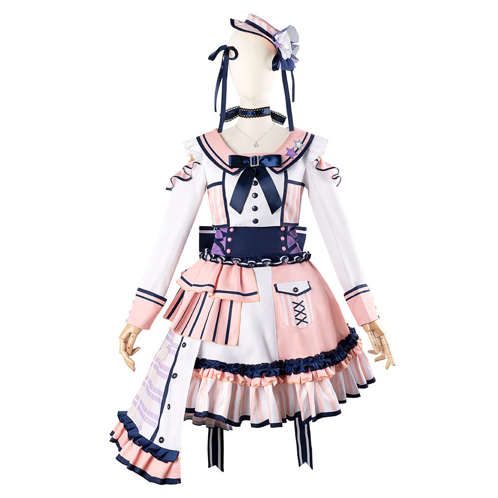 BanG Dream Arisa Ichigaya 2D Cosplay Anime Girl Costume Set - High Quality Cosplay Outfit - Halloweez