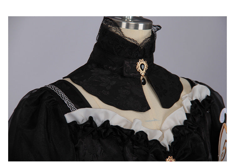 Fifth Personality Truth Underneath Cosplay Costume Priestess Crimson-haired Witch Role-playing Anime Costume - Halloweez