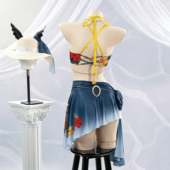 Uma Musume Satono Crown Summer Beach Cosplay Costume for Comic‑Con