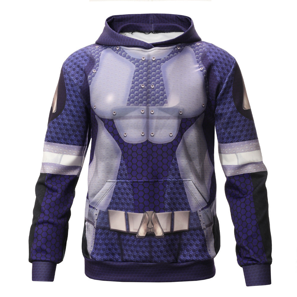 The Boys Cosplay Costume Homelander The Deep Starlight Hoodie for TV Show Fans - Halloweez