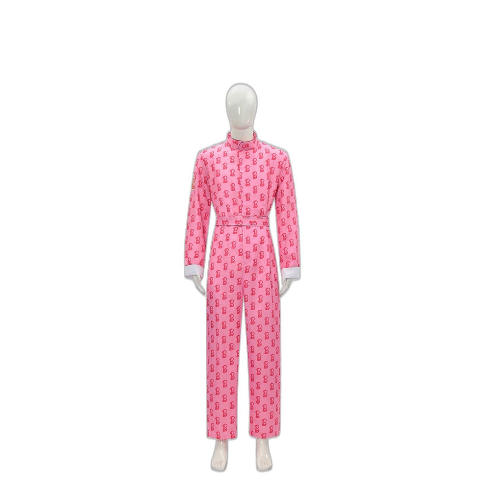 2023 Movie Bbie Cosplay Costume - Live-Action Movie Bbie Dress and Leggings Full Set - Halloweez