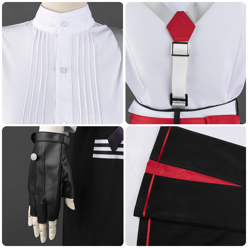 VTuber Tojiro Tsukishiro 2D Cosplay Anime Game Uniform Set for Men and Women - Halloweez