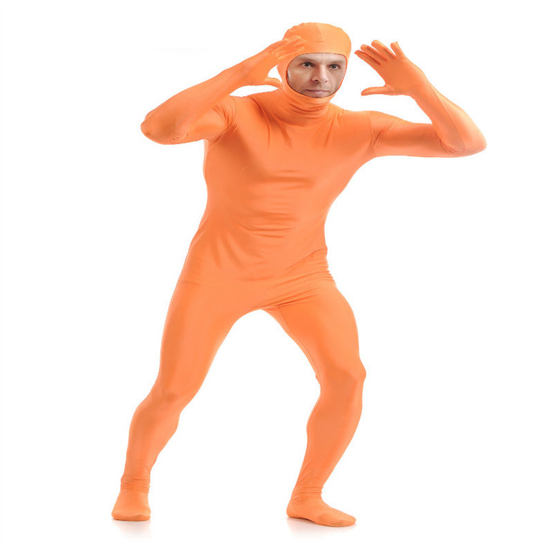 Ebay Sourced Lycra Halloween Christmas Performance Cosplay Full Face Cover Zentai Suit