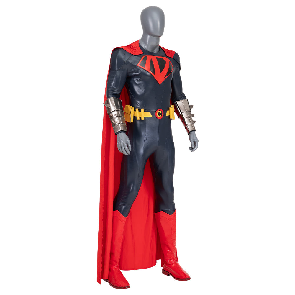 Halloweez Superman Cosplay Costume - Inspired by Nicolas Cage in The Flash 2023 Movie