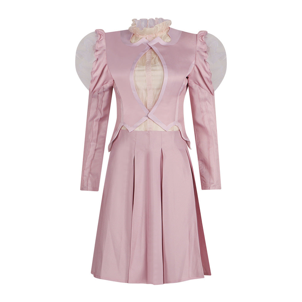 Wicked Witch of the West Cosplay Costume - Glinda Movie Style Halloween Performance Dress - Halloweez