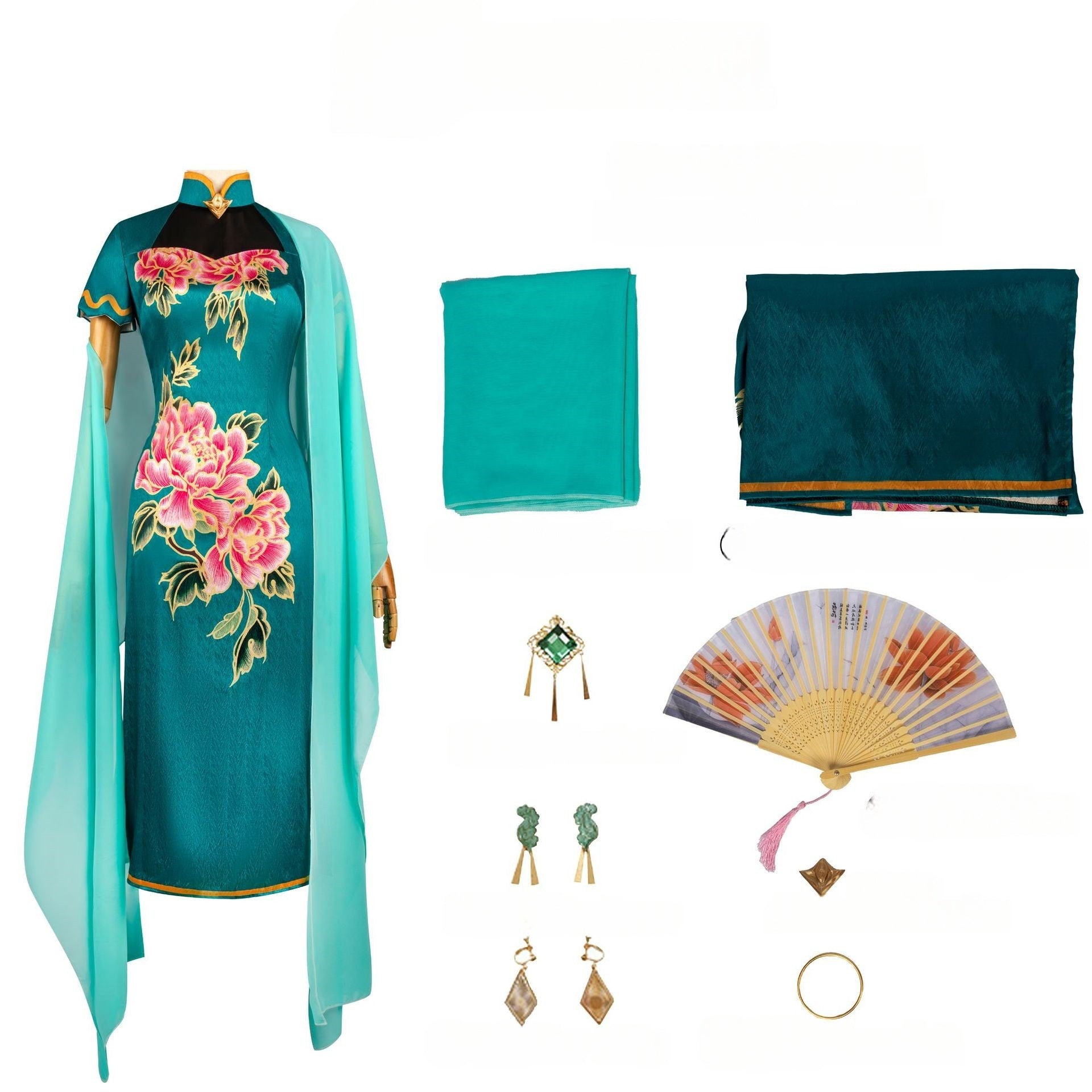 Honor of Kings Diaochan, Xishi, Wang Zhaojun, Yang Yuhuan Cosplay Costume for Women - Halloweez