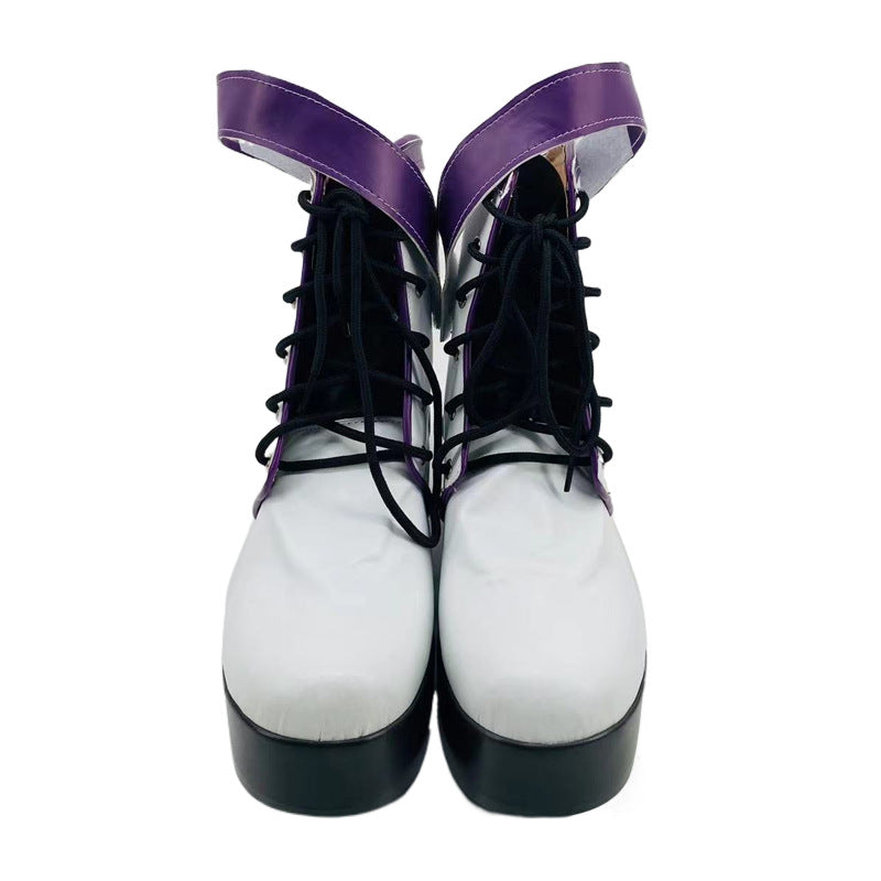 806 Honor of Kings Baili Shouyue True Me Hertz Cosplay Shoes for Anime Conventions - Halloweez