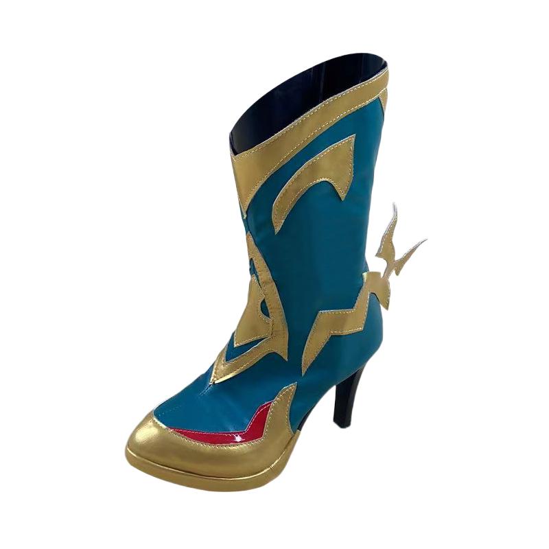 League of Legends High Noon Evelynn Cosplay Shoes for Anime Conventions - Halloweez