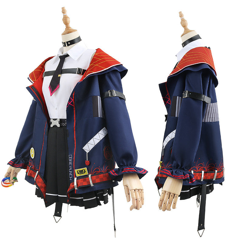 VTuber Nakiri Ayame Cosplay Costume - Anime Outfit Set for Fans - Halloweez