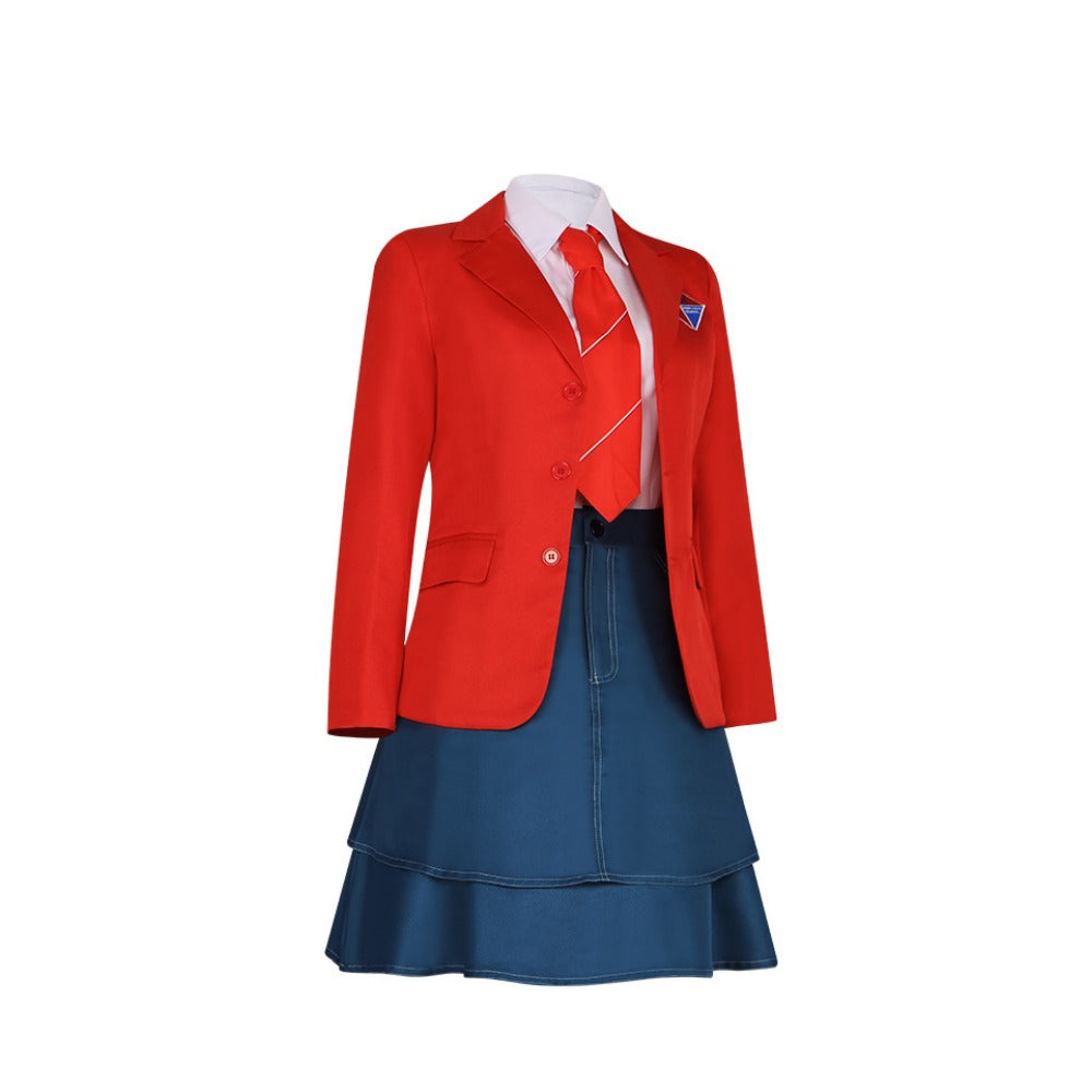 Rebelde TV Series School Uniform for Men and Women Students Cosplay Stage Performance Costume